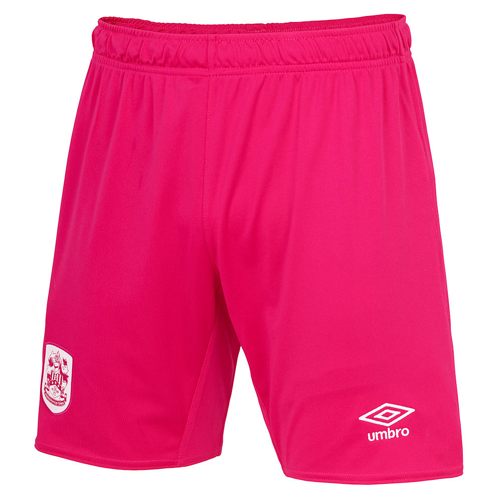 Umbro Huddersfield Town 22/23 Third Kısa Junior Futbol Şort Pembe | TR-78345