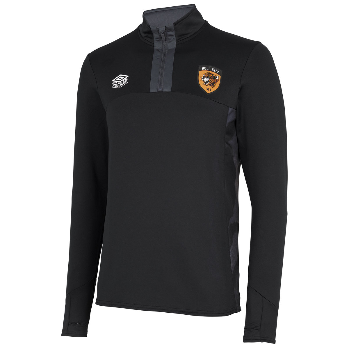 Umbro Hull City 22/23 Quarter Zip Top Futbol Futbol Üstleri Siyah | TR-70735