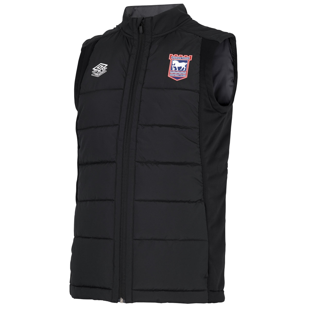 Umbro Ipswich Town 22/23 Gilet Futbol Ceket Siyah | TR-85398