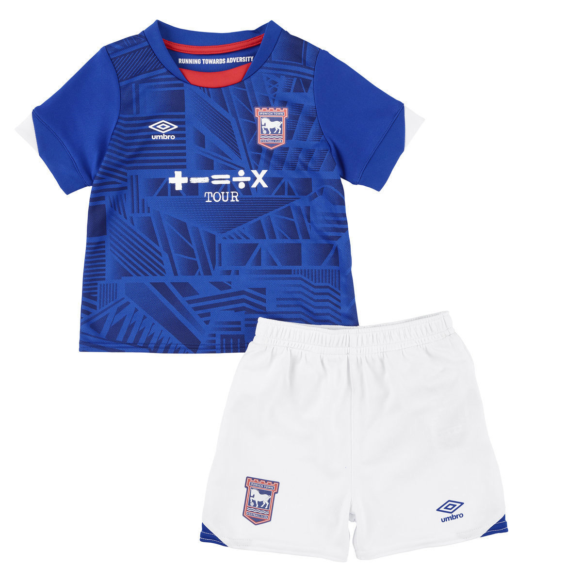 Umbro Ipswich Town 22/23 Home Infant Kit Futbol Jersey Koyu Mavi Beyaz | TR-86170