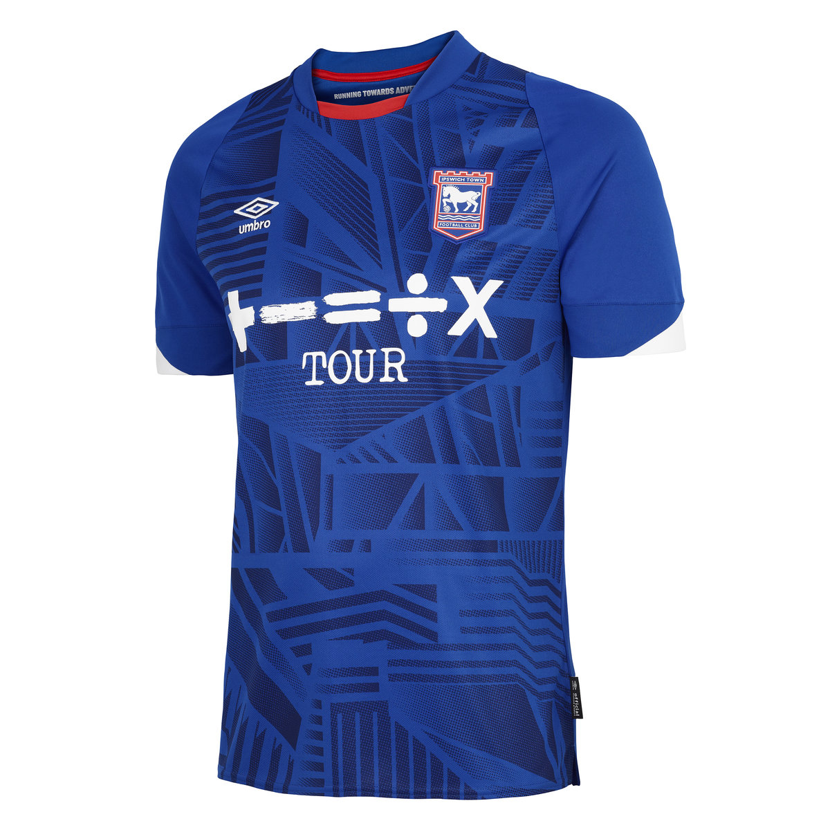 Umbro Ipswich Town 22/23 Home Jersey Futbol Jersey Koyu Mavi | TR-37125