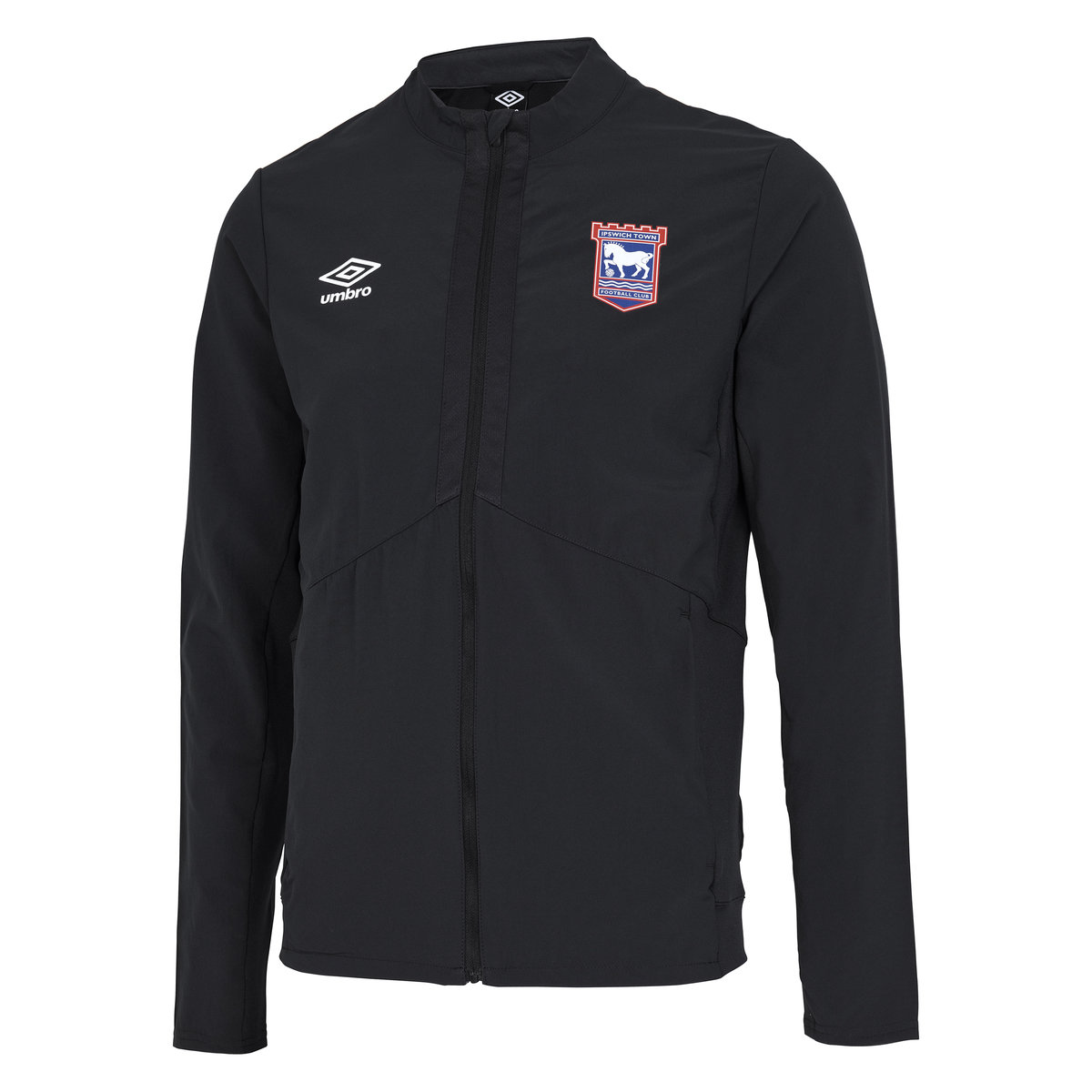 Umbro Ipswich Town 22/23 Presentation Jacket Futbol Ceket Siyah | TR-40921