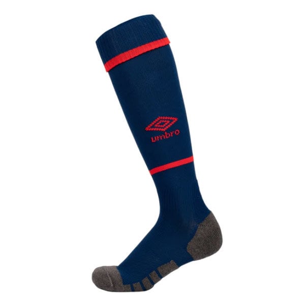 Umbro Linfield FC 22/23 Away Socks Junior Futbol Çorap Lacivert Kırmızı | TR-88000