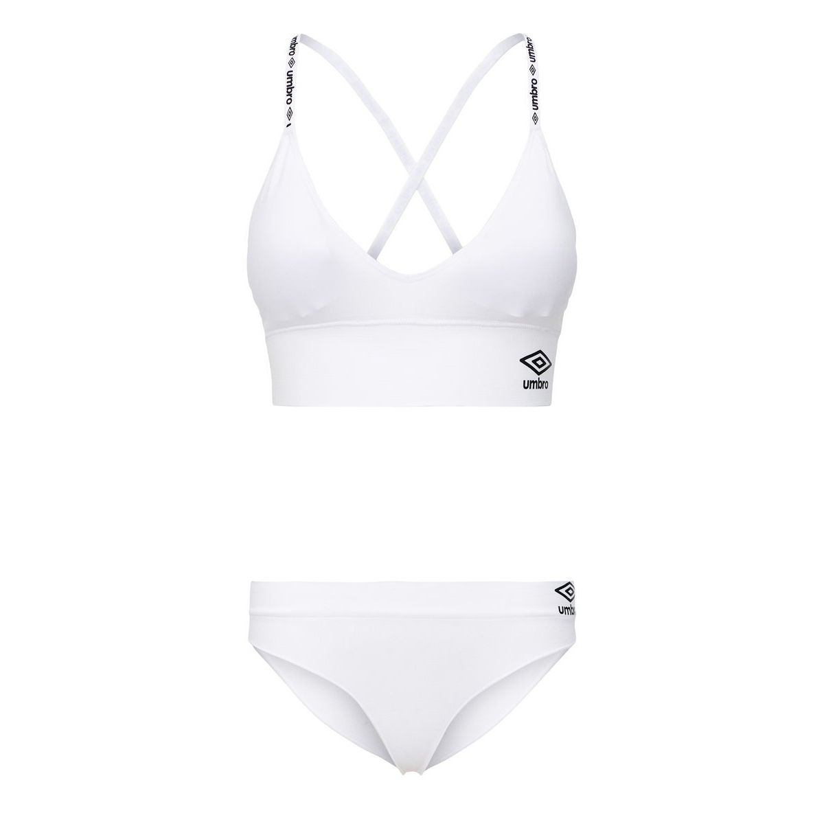 Umbro Lucy Seamless Bra And Tanga Set Kadın İç Giyim Beyaz | TR-81610