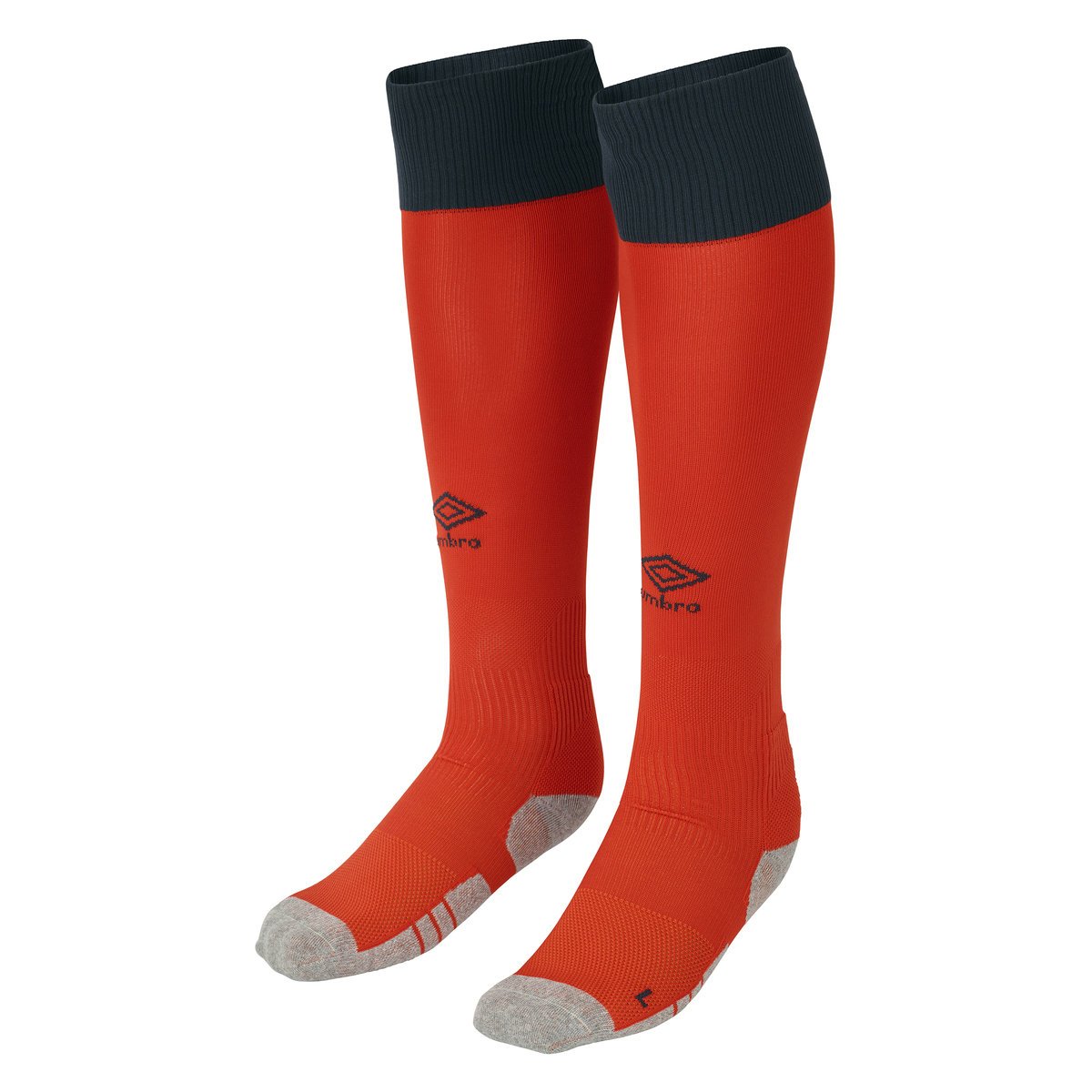 Umbro Luton Town 22/23 Home Sock Junior Futbol Futbol Çorapları Kırmızı Siyah | TR-16196