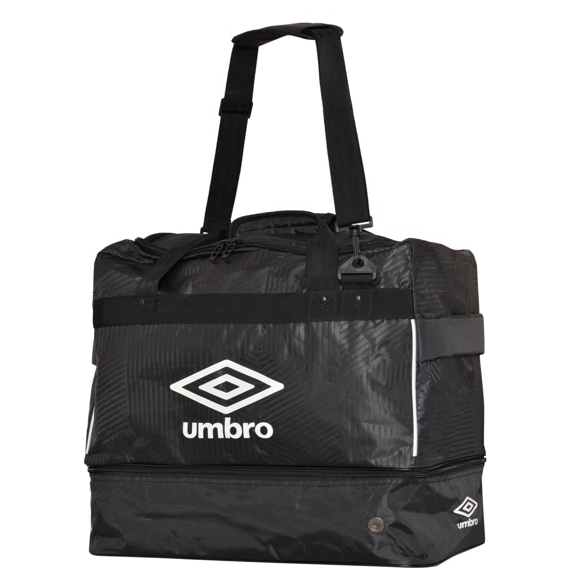 Umbro Maxium Holdall Junior Çocuk Luggage Siyah Beyaz | TR-33130