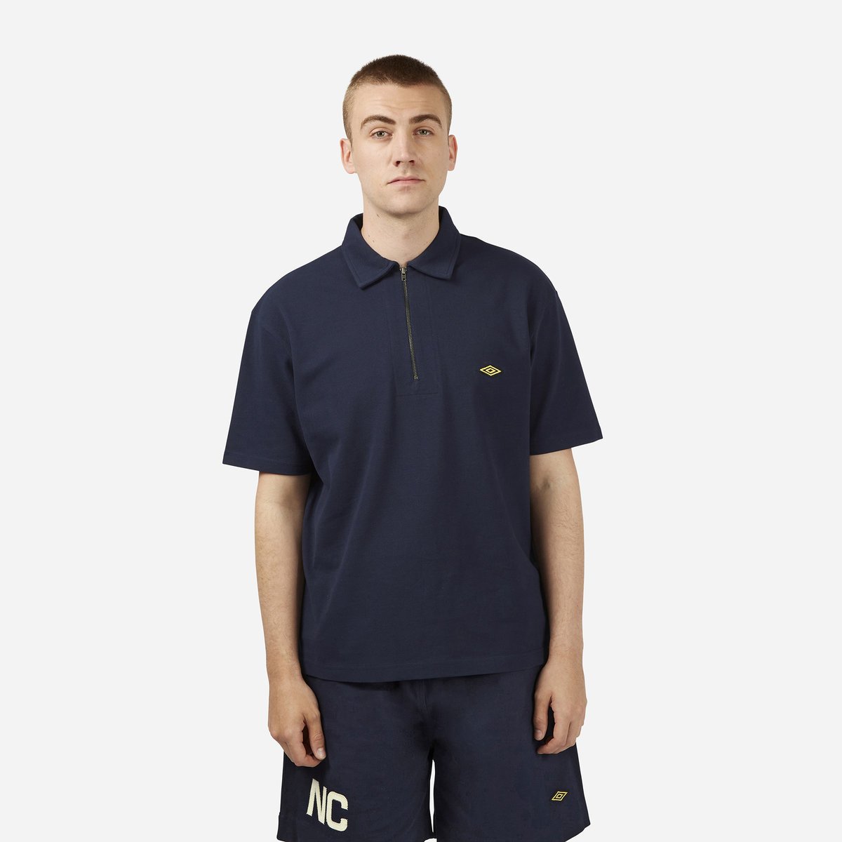 Umbro Nigel Cabourn Polo Erkek Pololar Siyah Lacivert | TR-22055