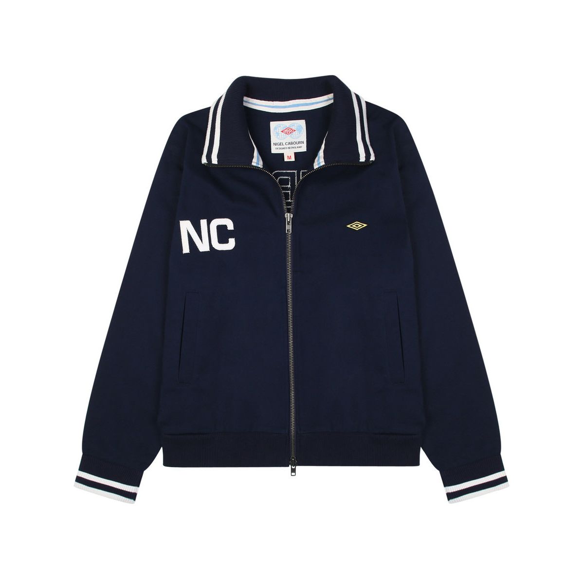 Umbro Nigel Cabourn Zip Through Tracktop Erkek Ceket Lacivert | TR-72237