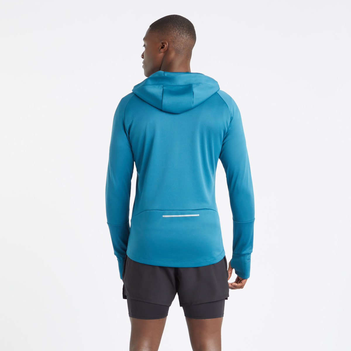 Umbro Pro Antrenman Elite Half Zip Hoodie Erkek Kapüşonlular Mavi Mercan | TR-41344