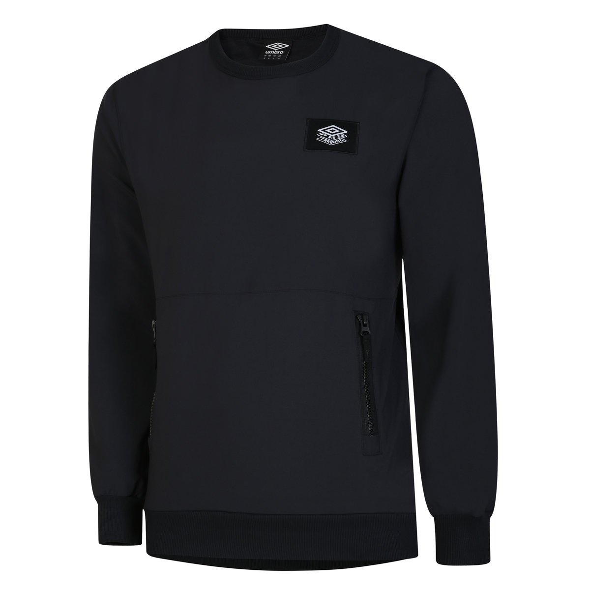 Umbro Pro Antrenman Sweatshirt Drill Erkek Kazak Siyah | TR-87180