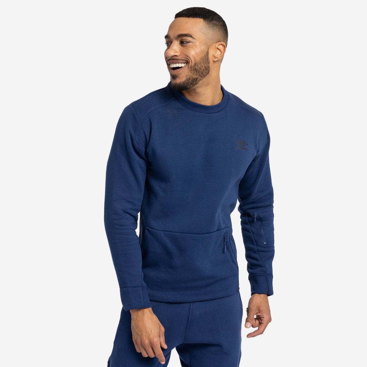 Umbro Pro Fleece Elite Sweat Erkek Kazak Lacivert | TR-29430