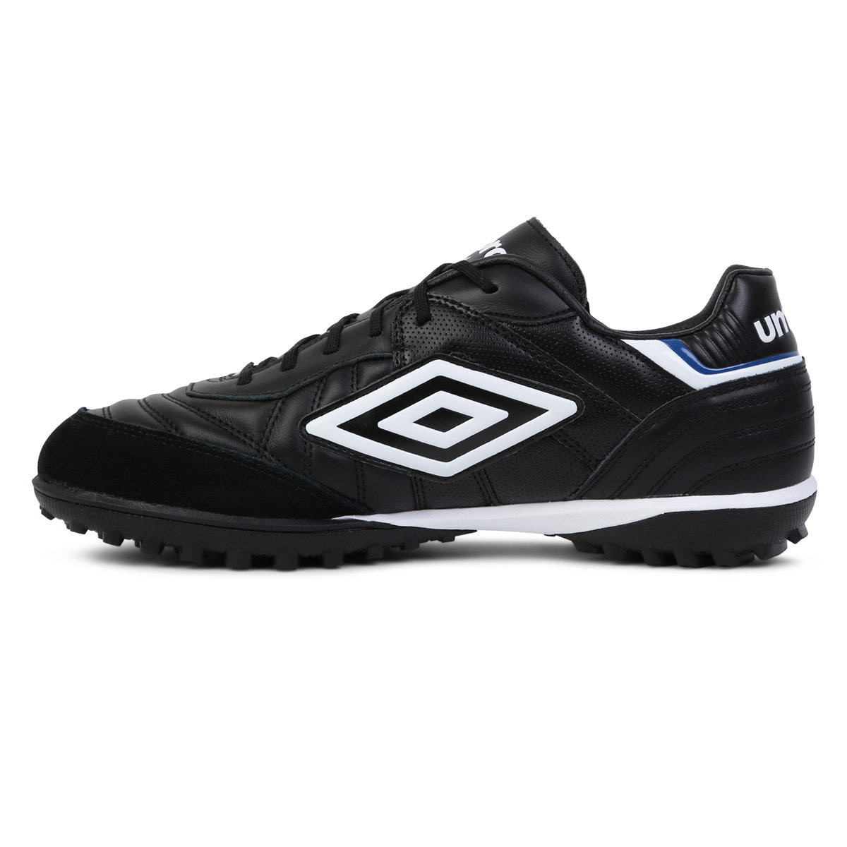 Umbro Speciali Eternal Team NT TF Erkek Krampon Siyah Beyaz Kraliyet Mavisi | TR-54395