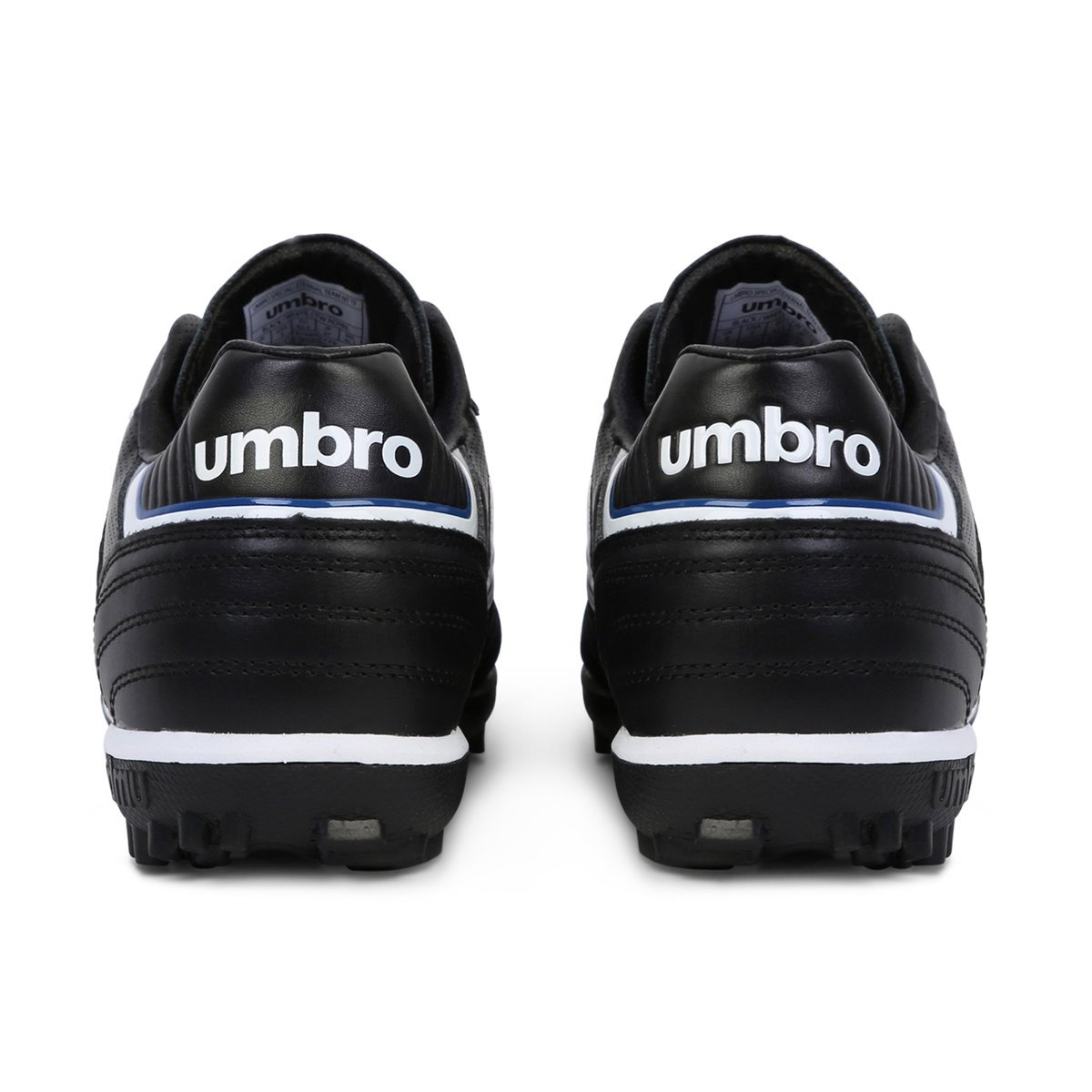 Umbro Speciali Eternal Team NT TF Erkek Krampon Siyah Beyaz Kraliyet Mavisi | TR-54395