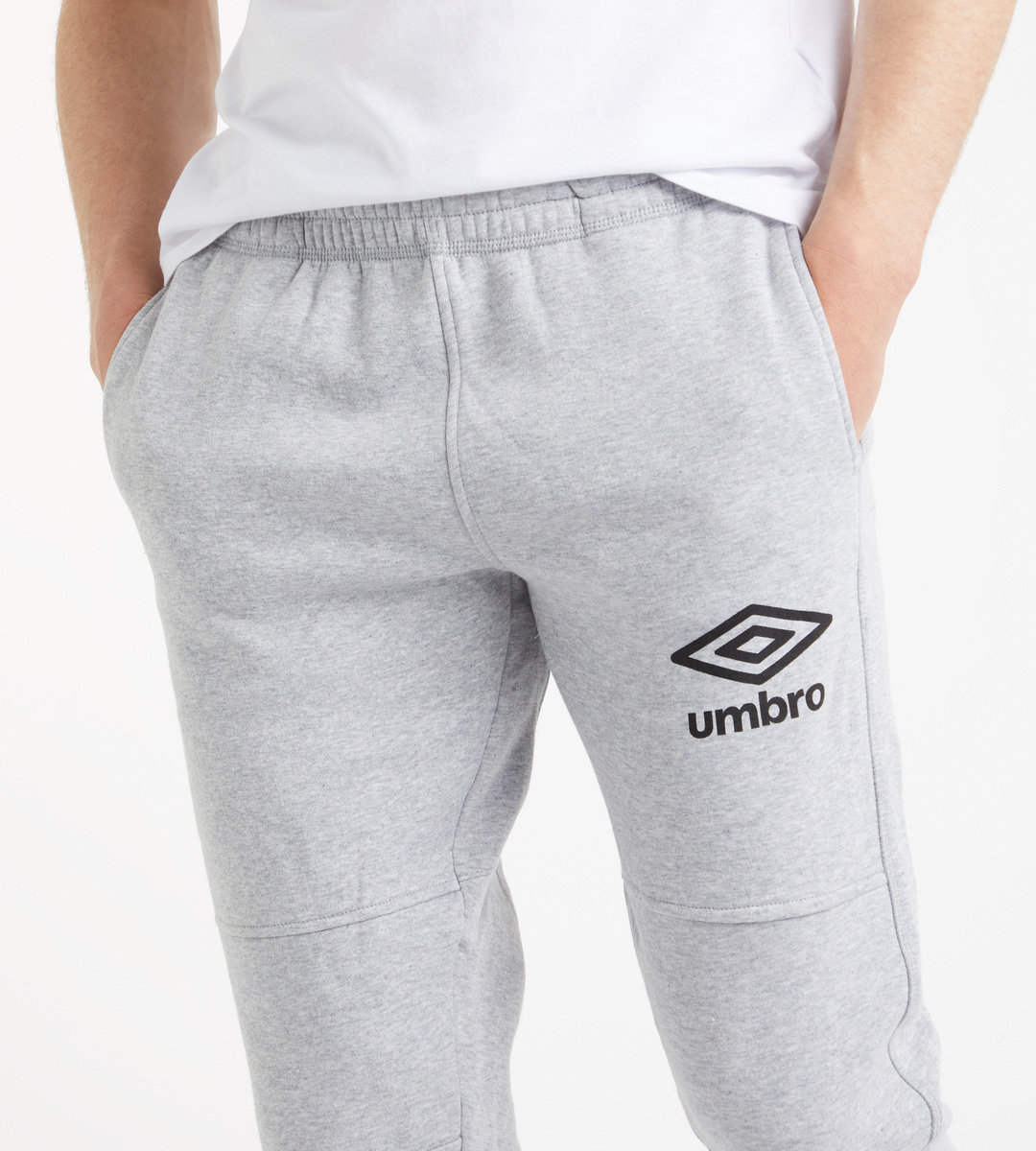 Umbro Stilleri Sıska Jogpant Erkek Pantolonlar Gri Siyah | TR-92196