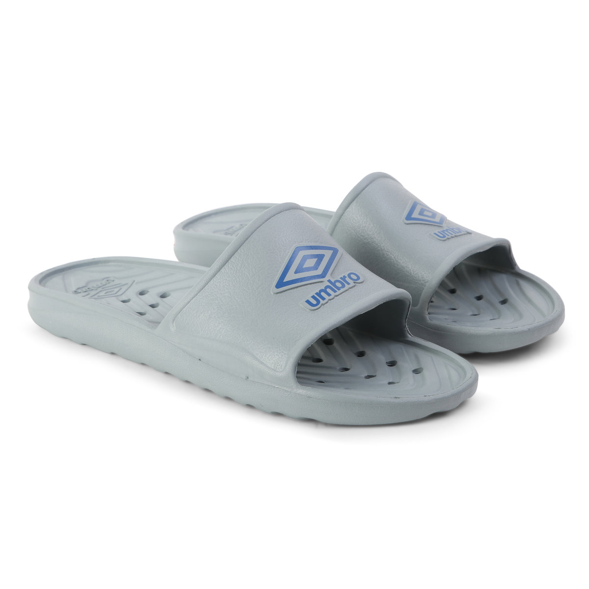 Umbro TT Shower Slides Erkek Sandalet Gri Kraliyet Mavisi | TR-78789