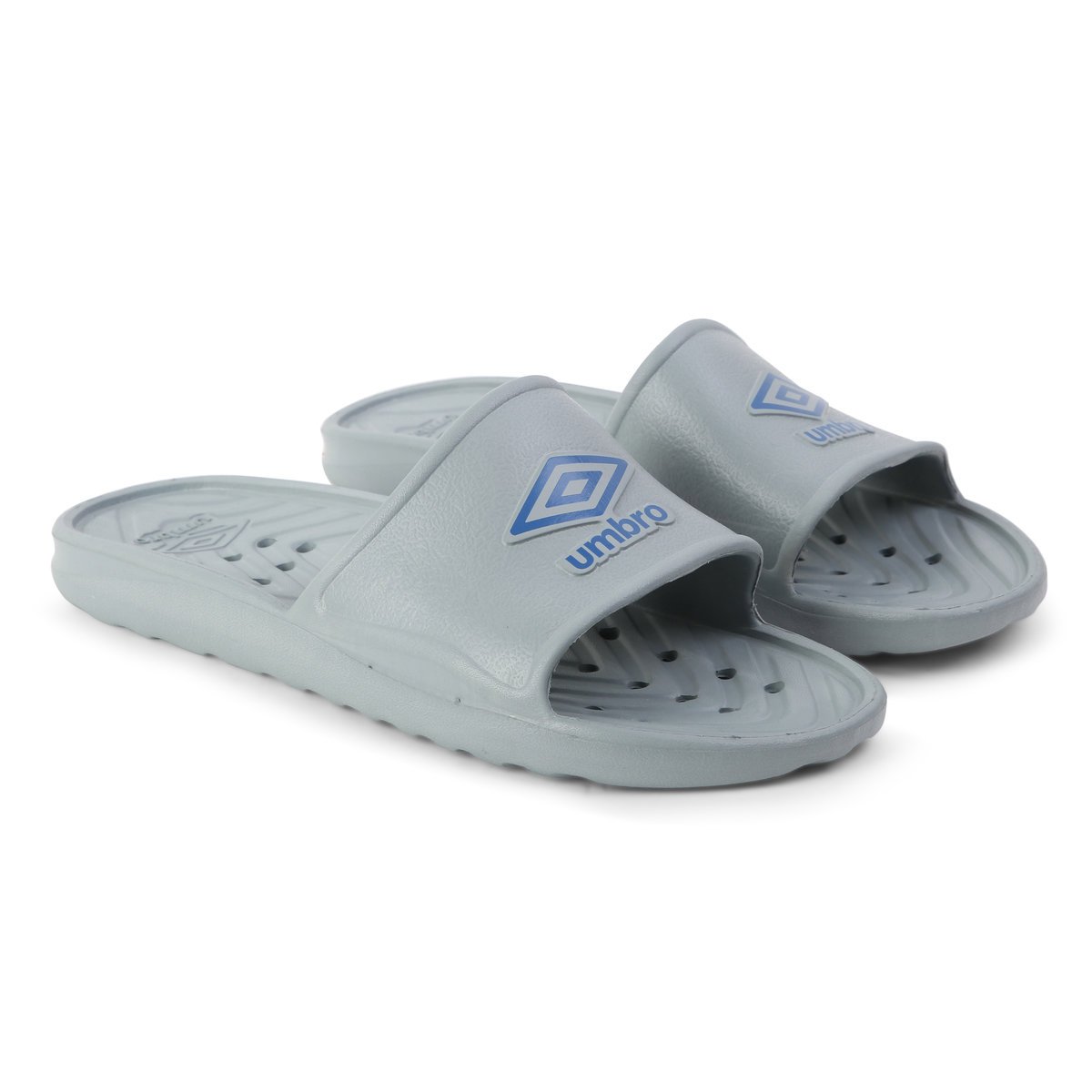 Umbro TT Shower Slides Kadın Sandalet Gri Kraliyet Mavisi | TR-75528