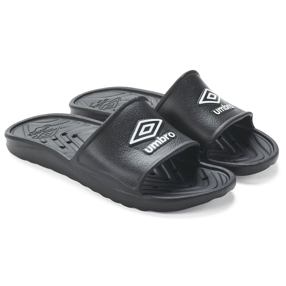 Umbro TT Shower Slides Kadın Sandalet Siyah Beyaz | TR-13714