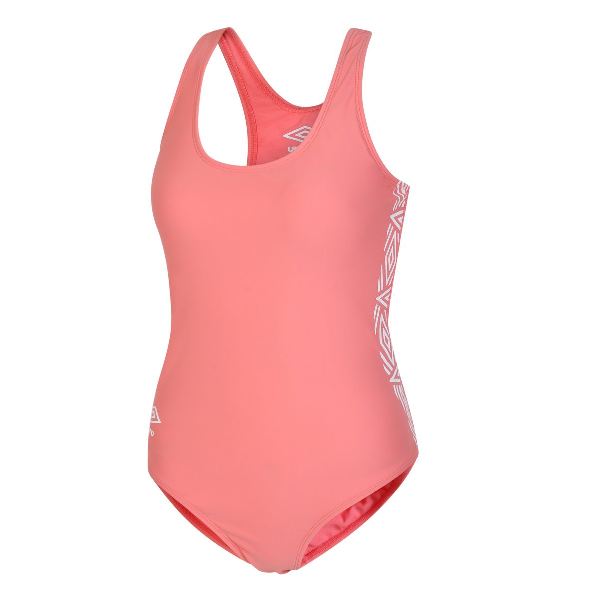 Umbro Taped Racerback Swimsuit Kadın Mayo Pembe | TR-32891