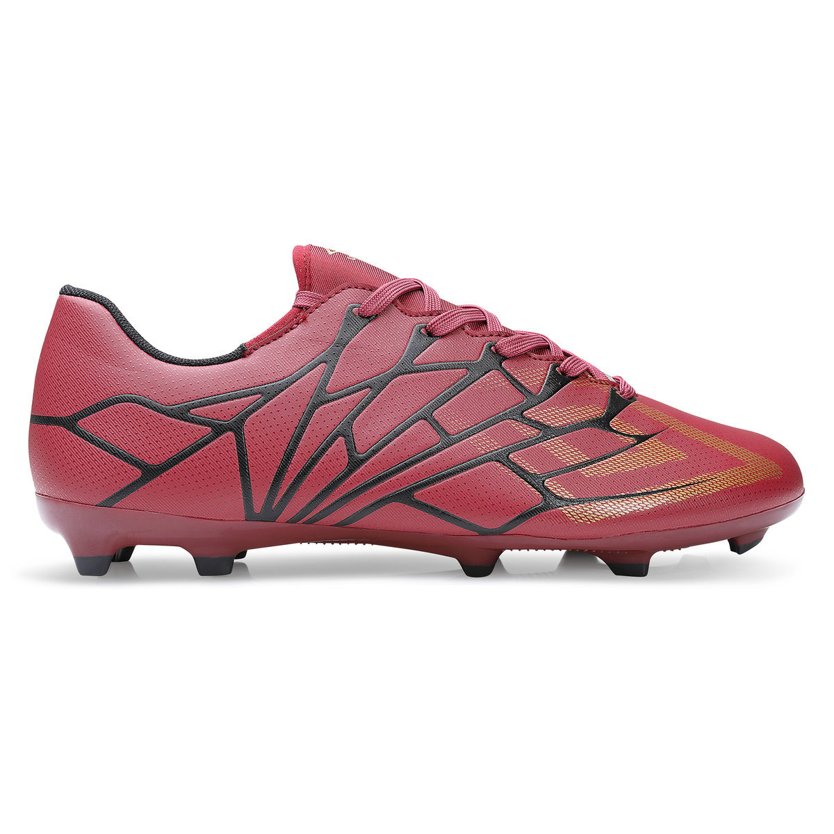 Umbro Velocita Alchemist Club FG Krampon Erkek Krampon Kırmızı Altın Siyah | TR-07408