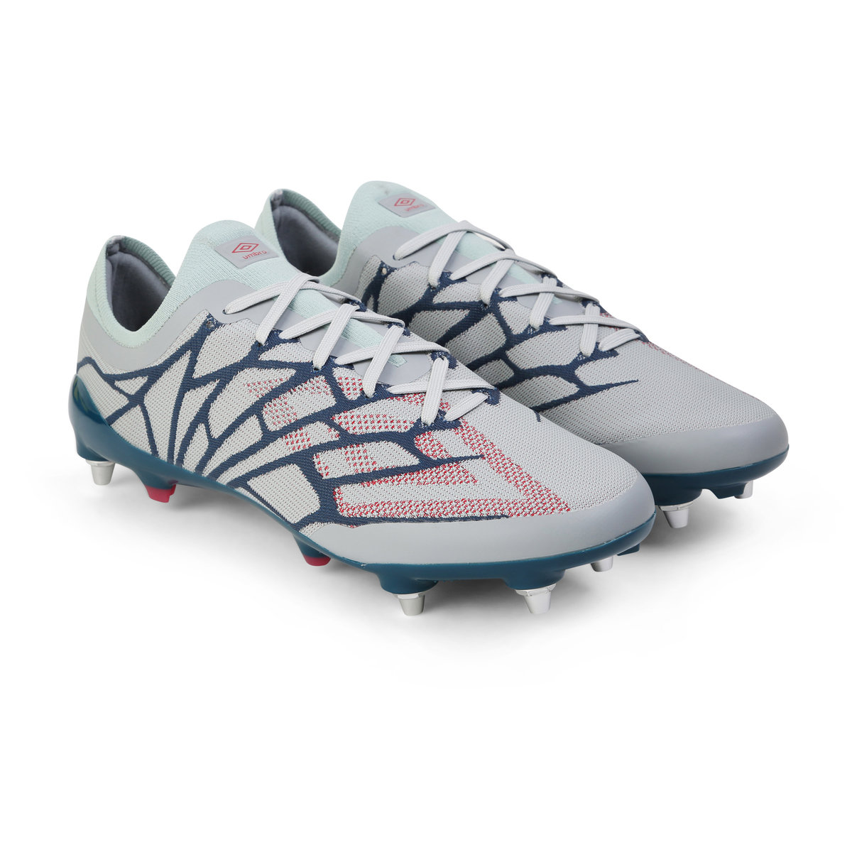 Umbro Velocita Alchemist Pro SG Erkek Krampon Gri Yeşil Mavi Mercan | TR-81038