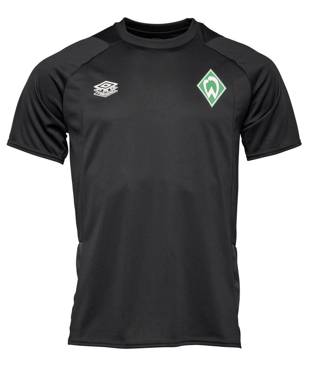 Umbro Werder Bremen 22/23 Antrenman Jersey Futbol Futbol Jersey Siyah Yeşil Lacivert | TR-16871