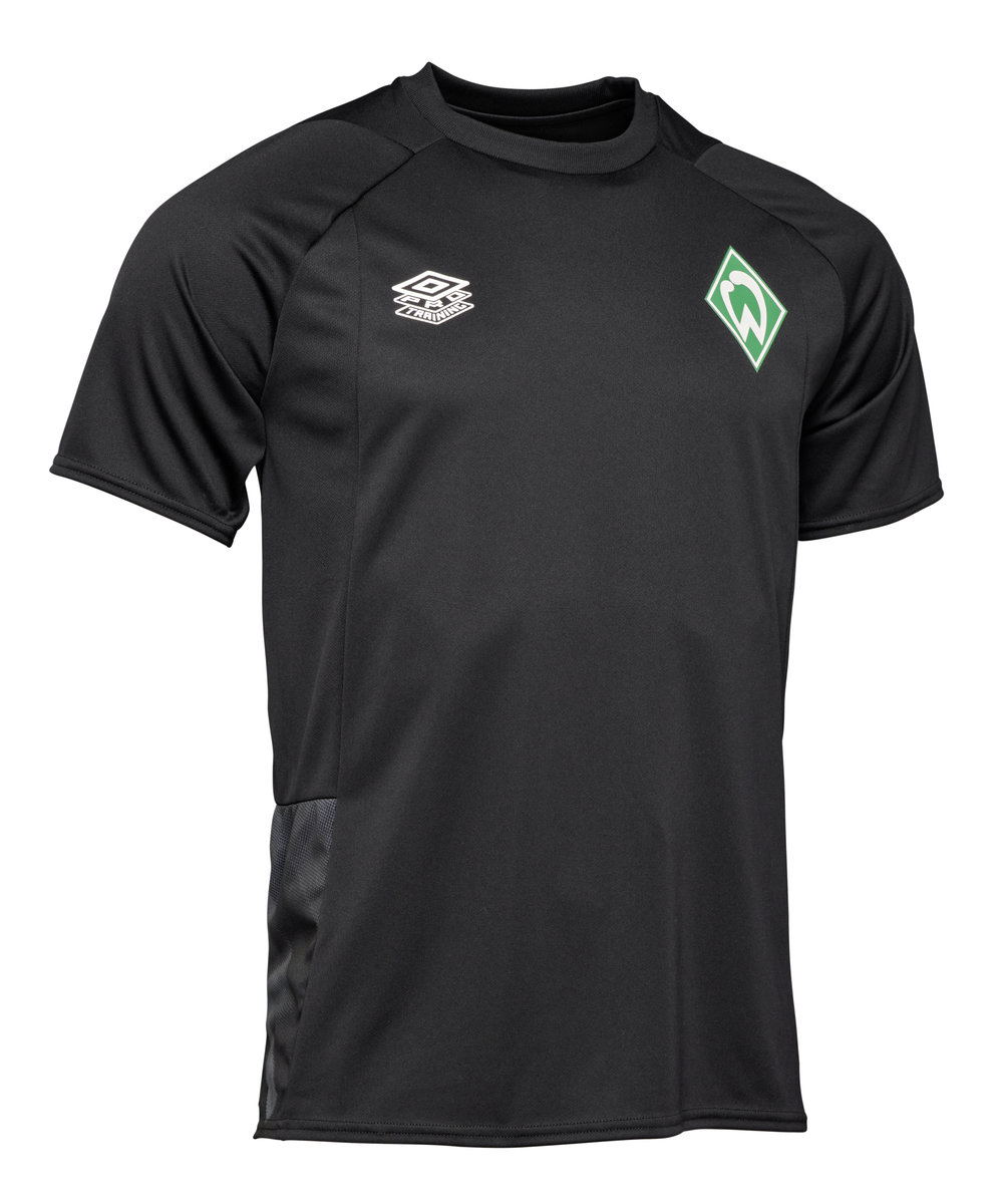 Umbro Werder Bremen 22/23 Antrenman Jersey Futbol Futbol Jersey Siyah Yeşil Lacivert | TR-16871