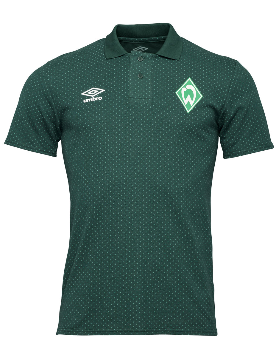 Umbro Werder Bremen 22/23 CVC Polo Futbol Football Pololar Yeşil | TR-32475