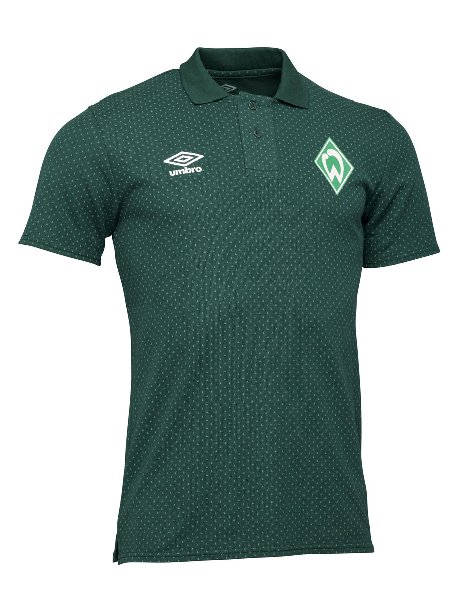 Umbro Werder Bremen 22/23 CVC Polo Futbol Football Pololar Yeşil | TR-32475