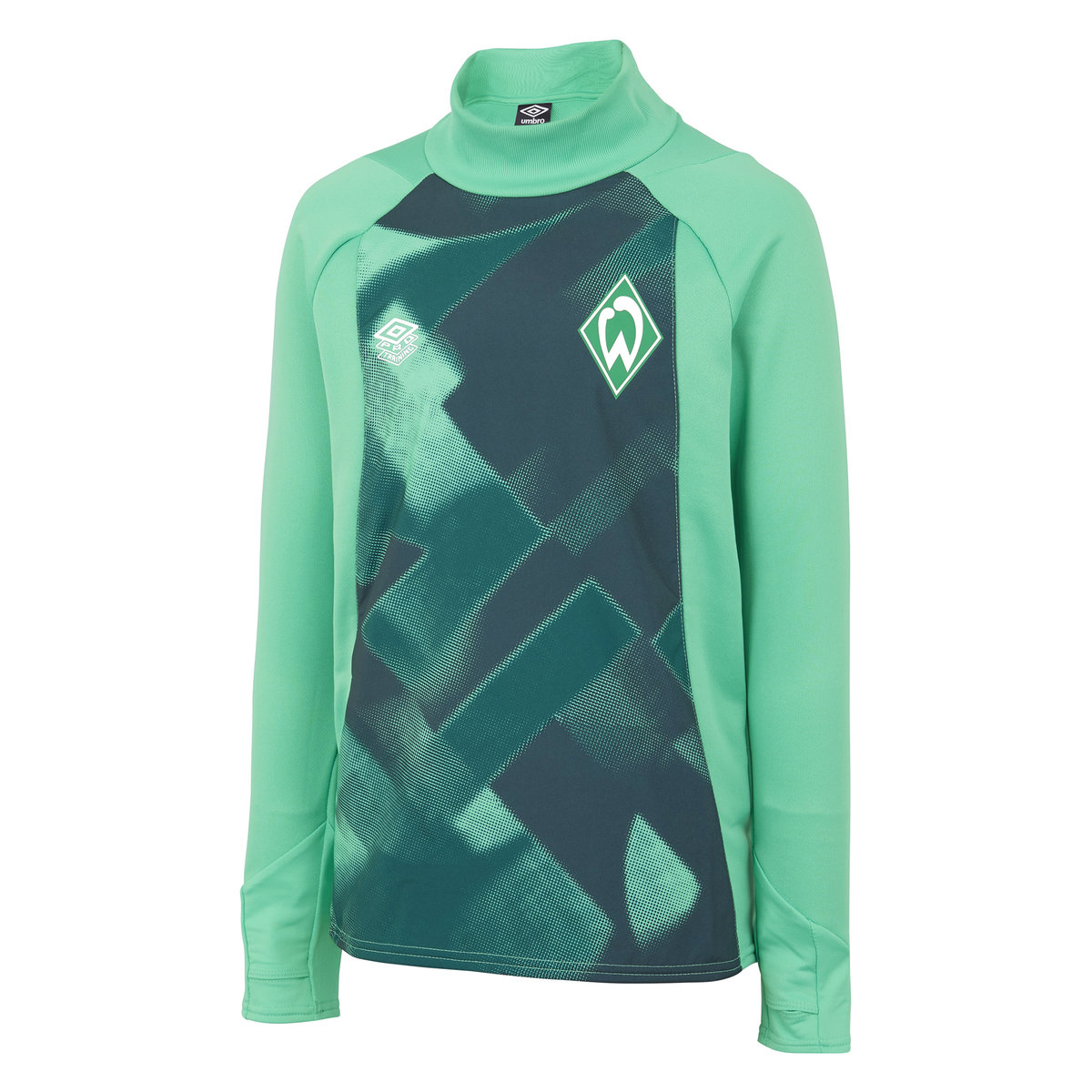 Umbro Werder Bremen 22/23 Drill Top Junior Futbol Üstler Yeşil Koyu Yeşil | TR-24695