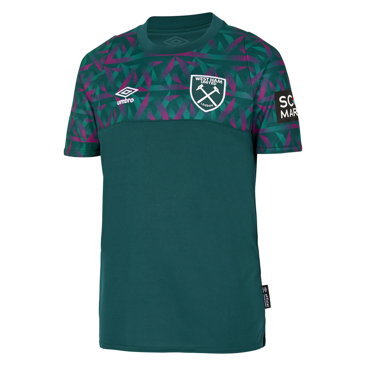 Umbro West Ham Utd 22/23 GK Home Jersey Junior Futbol Jersey Yeşil | TR-61930