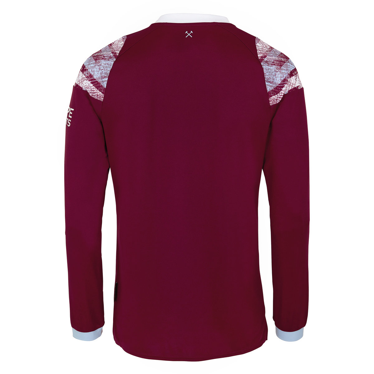 Umbro West Ham Utd 22/23 Home Long Sleeve Jersey Futbol Jersey Koyu Kırmızı Mavi | TR-17000