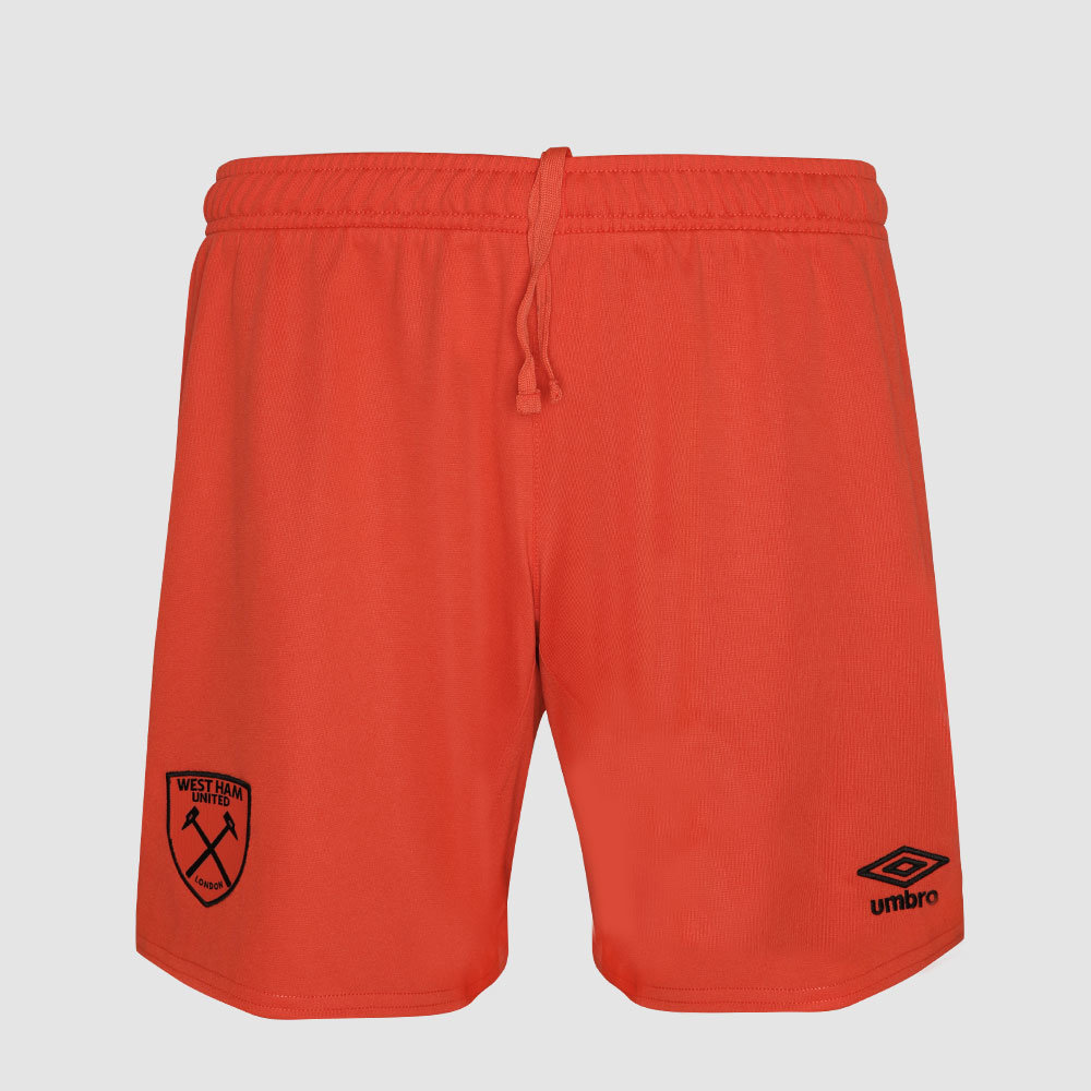 Umbro West Ham Utd 22/23 Third Kısa Futbol Şort Turuncu | TR-94831