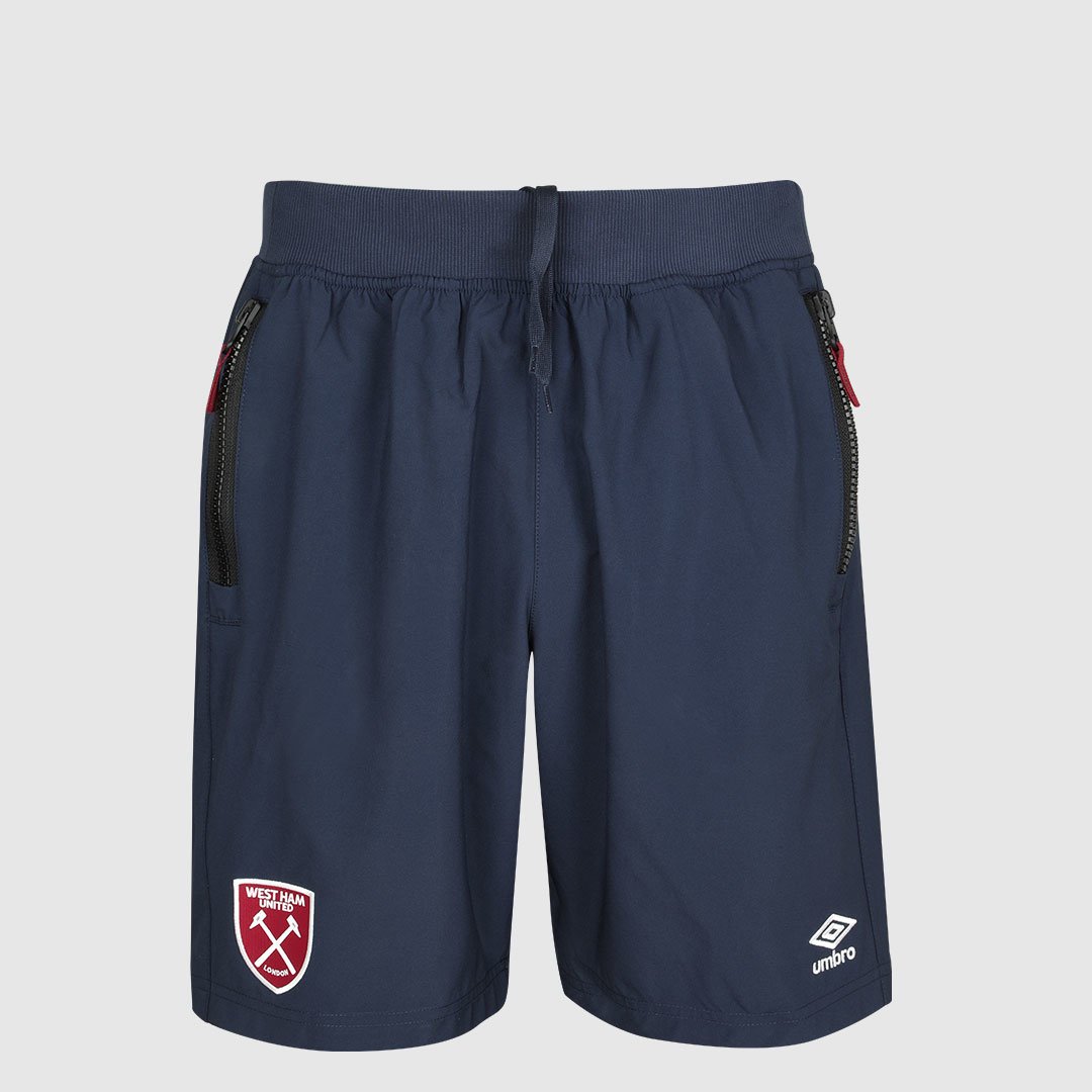 Umbro West Ham Utd 22/23 Travel Kısa Junior Futbol Şort Koyu Lacivert | TR-22002