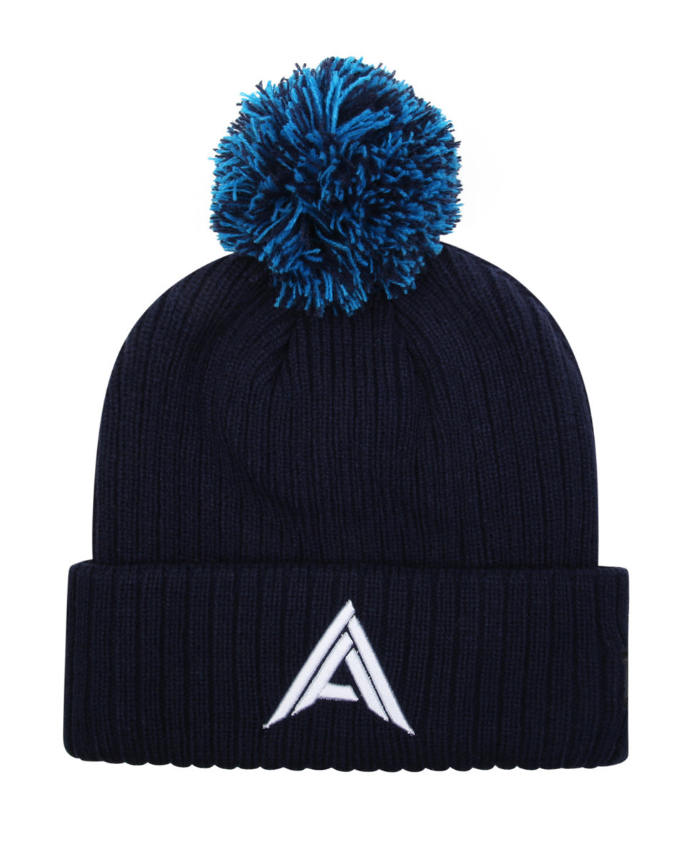 Umbro Williams Albon Bobble Beanie Futbol Şapkalar Lacivert Mavi | TR-85991