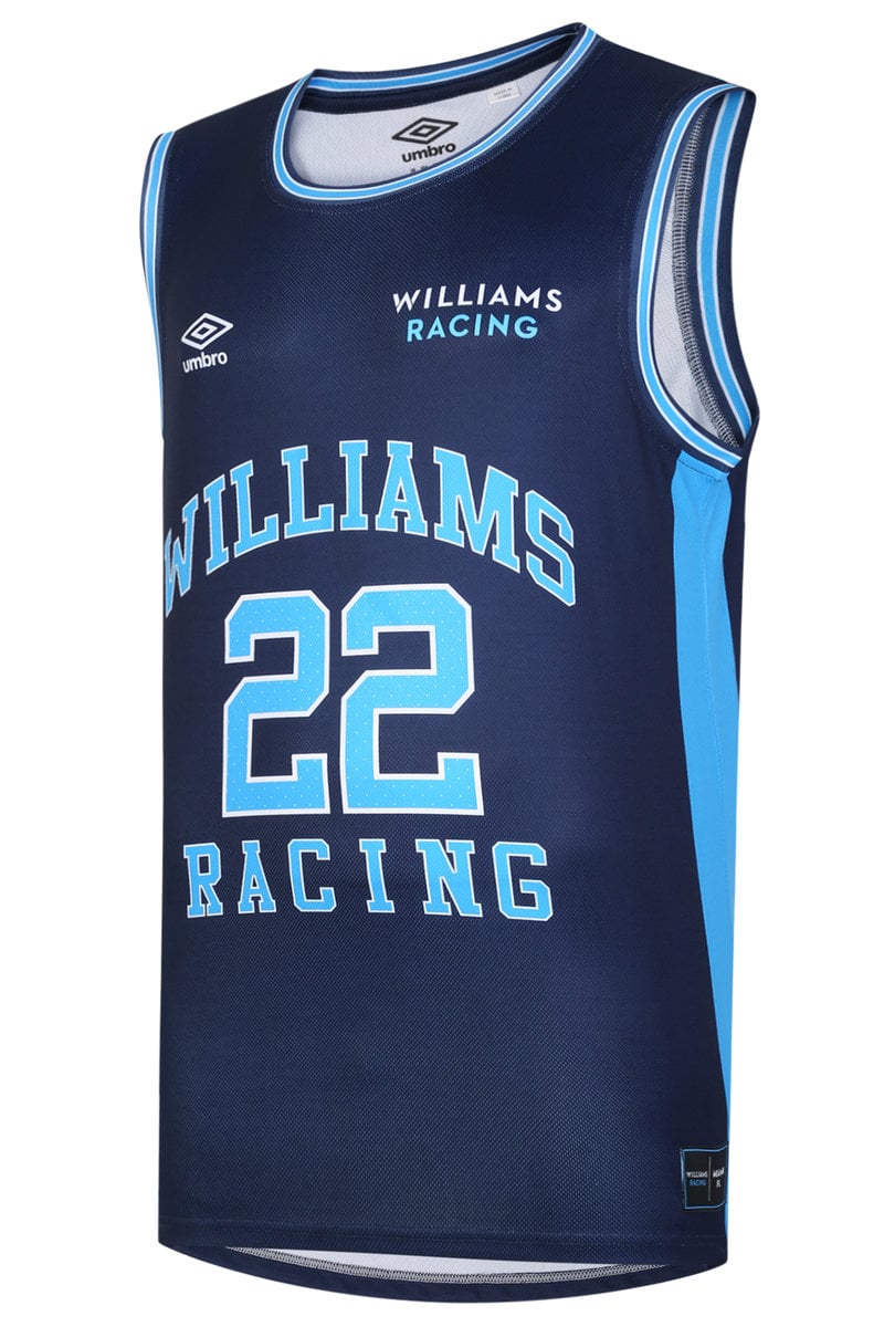 Umbro Williams Yarış Basketball Jersey Futbol Jersey Lacivert Mavi Beyaz | TR-26365