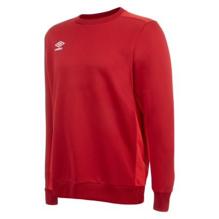 Umbro Antrenman Poly Fleece Junior Çocuk Kazak Kırmızı Kırmızı | TR-20112