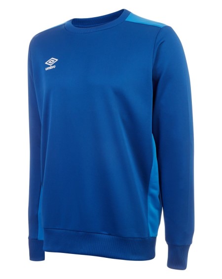 Umbro Antrenman Poly Fleece Junior Çocuk Kazak Kraliyet Mavisi Mavi | TR-61922