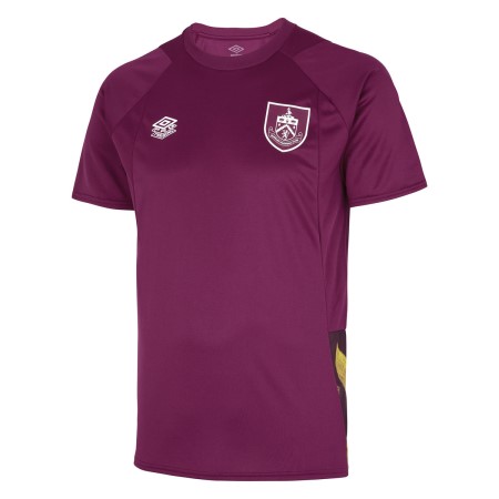 Umbro Burnley FC 22/23 Antrenman Jersey Junior Futbol Jersey Mor Sarı | TR-23328