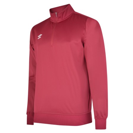 Umbro Club Essential Half Zip Sweat Junior Çocuk Kazak Kırmızı | TR-62415