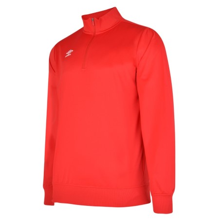 Umbro Club Essential Half Zip Sweat Junior Çocuk Kazak Kırmızı | TR-94431