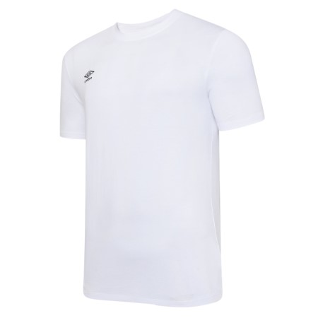 Umbro Club Leisure Crew Tee Çocuk Tişört Beyaz Siyah | TR-85609