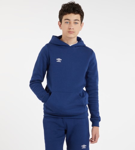 Umbro Club Leisure Hoody Junior Çocuk Kapüşonlular Lacivert Beyaz | TR-09987