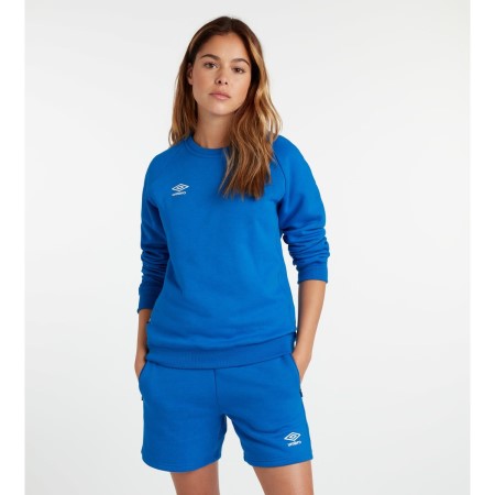 Umbro Club Leisure Sweat Kadın Kazak Kraliyet Mavisi Beyaz | TR-19472