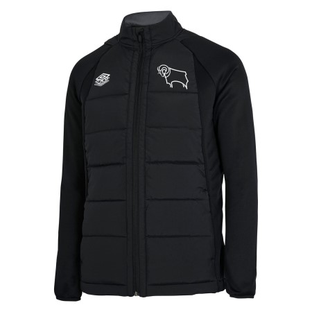 Umbro Derby County 22/23 Thermal Jacket Junior Futbol Futbol Ceketleri Siyah | TR-53240