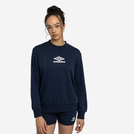 Umbro Diamond Crew Sweat Kadın Tişörtü Indigo | TR-91840