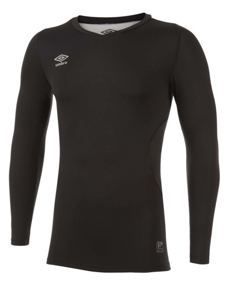 Umbro Elite V Neck Baselayer LS Erkek Baselayers Siyah | TR-09678