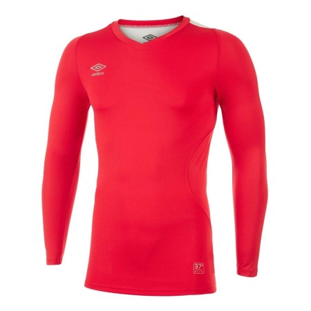 Umbro Elite V Neck Baselayer LS Erkek Baselayers Kırmızı | TR-15446