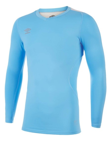 Umbro Elite V Neck Baselayer LS Erkek Baselayers Mavi | TR-16041