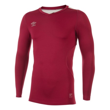 Umbro Elite V Neck Baselayer LS Erkek Baselayers Kırmızı | TR-67239