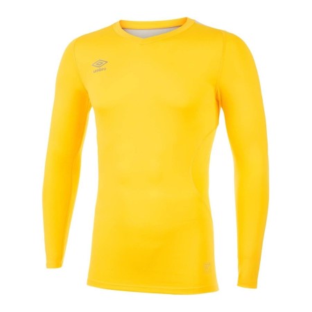 Umbro Elite V Neck Baselayer LS Erkek Baselayers Sarı | TR-77270